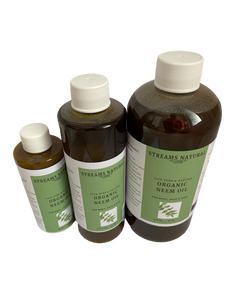 Organic Neem Oil- 100% Pure & Natural, Cold Pressed & Unrefined